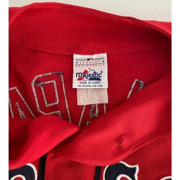 Vintage Y2K Majestic Nomar Garciaparra #05 Red Sox Authentic Jersey MED READ - Picture 6 of 11